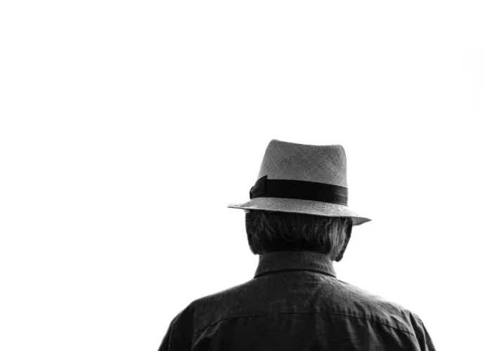 Old lonely senior aging depression